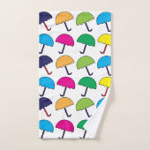 Paraplu Kleurrijke paraplu Bad Handdoek (Handdoek)
