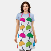 Paraplu Kleurrijke paraplu Schort (Gedragen)