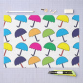 Paraplu Kleurrijke paraplu Tissuepapier (Craft)