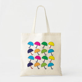 Paraplu Kleurrijke paraplu Tote Bag