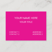 Paraplu Kleurrijke paraplu Visitekaartje (Achterkant)