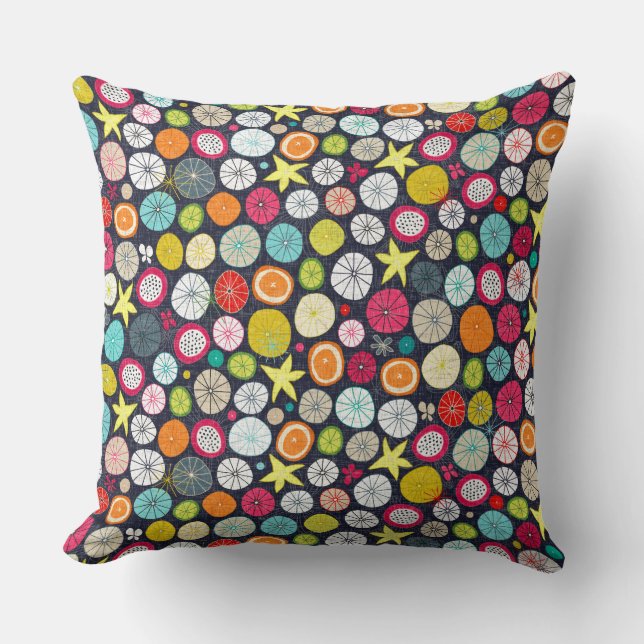 paraplu - kobalt kussen (Voorkant)