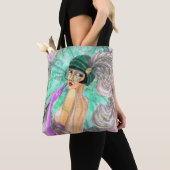 Paraplu Lady Canvas tas (Dichtbij)