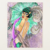 Paraplu Lady Planner (Voorkant)