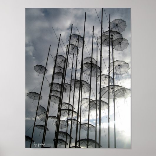 paraplu poster (Voorkant)