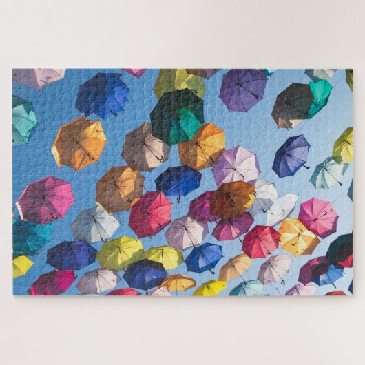 paraplu - puzzel legpuzzel (Horizontaal)