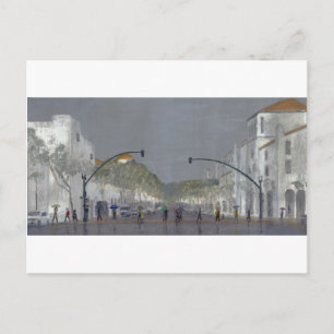 paraplu ' s op chapala briefkaart