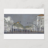 paraplu ' s op chapala briefkaart (Voorkant)