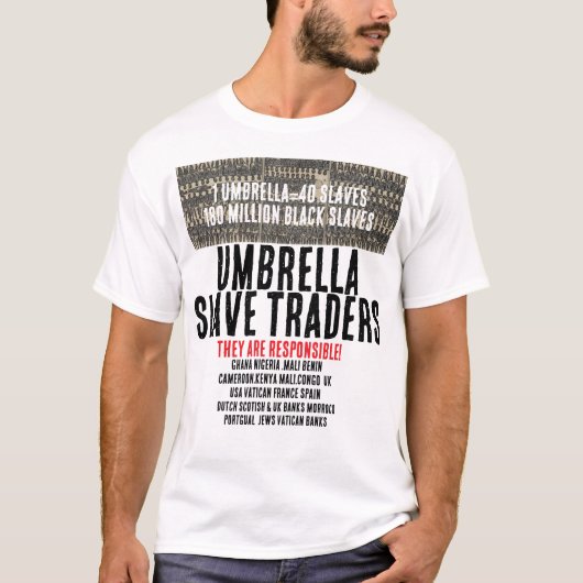 PARAPLU SLAVE HANDELAARS T-Shirt (Voorkant)
