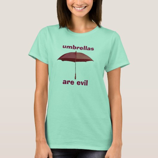 Paraplu T-shirt (Voorkant)