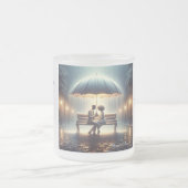 Paraplu van Love Coffee Mok (Center)