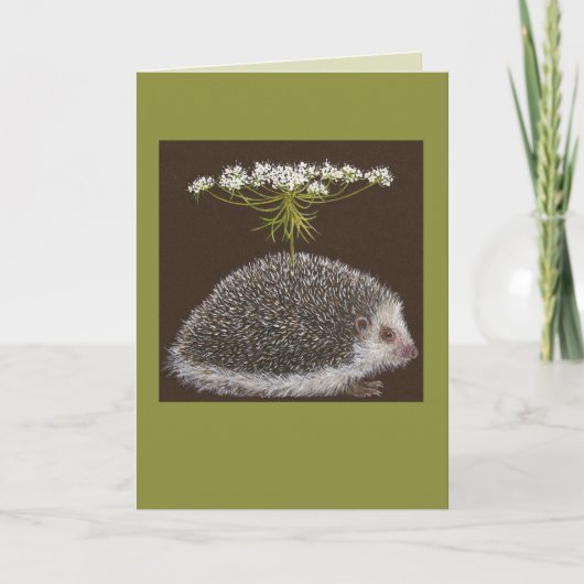 paraplu voor egel kaart (Voorkant)