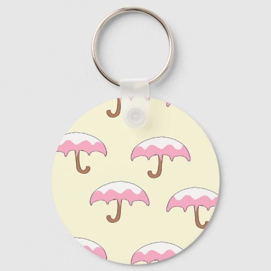 paraplupatroon druppelen sleutelhanger (Voorkant)