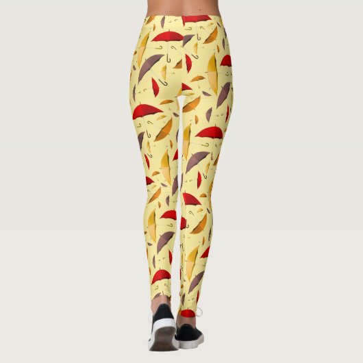 Paraplupatroon leggings (Achterkant)