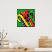 Paraplu's - Archival Kunstprint Poster (Keuken)