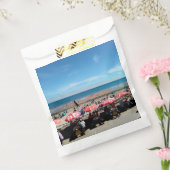 Paraplu's bij Bridlington Beach Bedankzakje (Gezegeld)