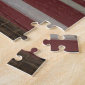 Paraplu's boven San Juan Streets en Mansion Legpuzzel (Zijkant)