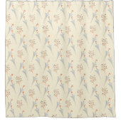 Paraplu's en herfstolling douchegordijn (Voorkant)