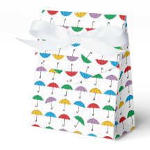 Paraplu's in de regen