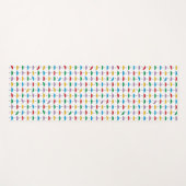 Paraplu's in Rain Yoga Mat (Voorkant (horizontaal))