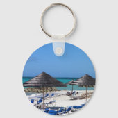 Paraplu's op de Bahama's Sleutelhanger (Voorkant)