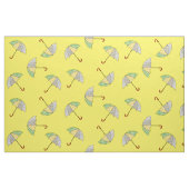 Paraplu's op gele stof (Fat Quarter)