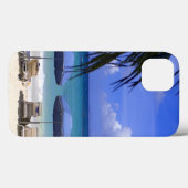paraplu's op het strand van St. Maarten, Caribisch Case-Mate iPhone Case (Achterkant (horizontaal))