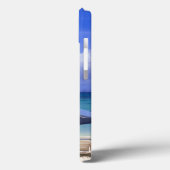 paraplu's op het strand van St. Maarten, Caribisch Case-Mate iPhone Case (Achterkant / Links)