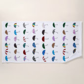 Paraplu's strandlaken (Voorkant)