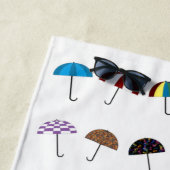 Paraplu's strandlaken (In situ)