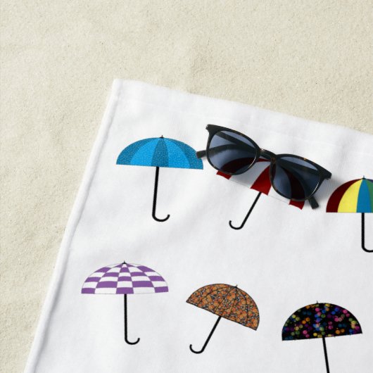 Paraplu's strandlaken (In situ)