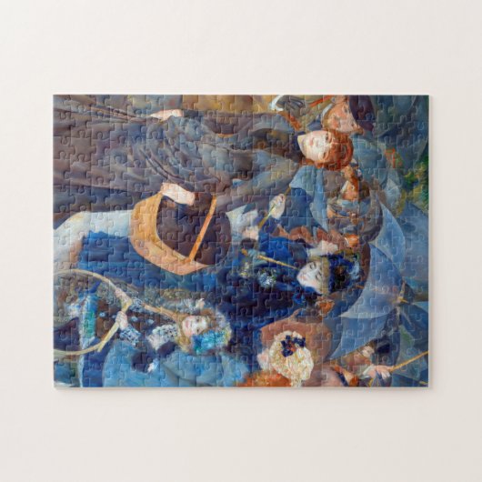 Paraplu's van Pierre-Auguste Renoir Legpuzzel (Horizontaal)