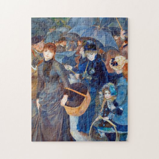 Paraplu's van Pierre-Auguste Renoir Legpuzzel (Verticaal)