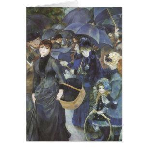 Paraplu's van Pierre Renoir,  impressionisme
