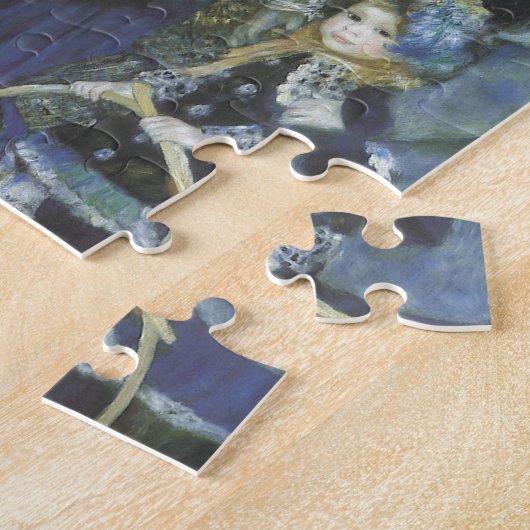 Paraplu's van Pierre Renoir,  impressionisme Legpuzzel (Zijkant)