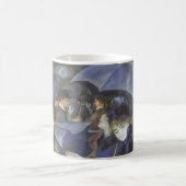 Paraplu's van Pierre Renoir, Vintage Impressionism Koffiemok (Center)