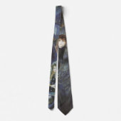 Paraplu's van Pierre Renoir, Vintage Impressionism Stropdas (Achterkant)