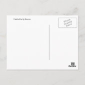 Paraplu's van Renoir Briefkaart (Achterkant)