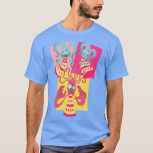 Parappa the Rapper Kapper OctopusTakoyama jongen T-shirt