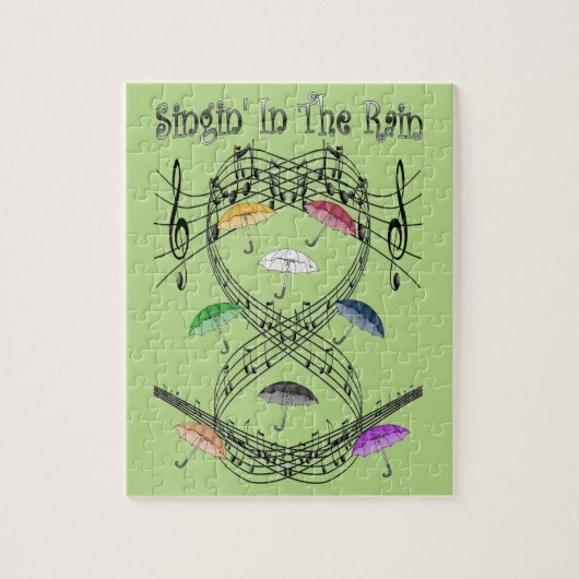 Paraprellas ~ Singin' in de Regen ~ Musical ~ Legpuzzel (Verticaal)