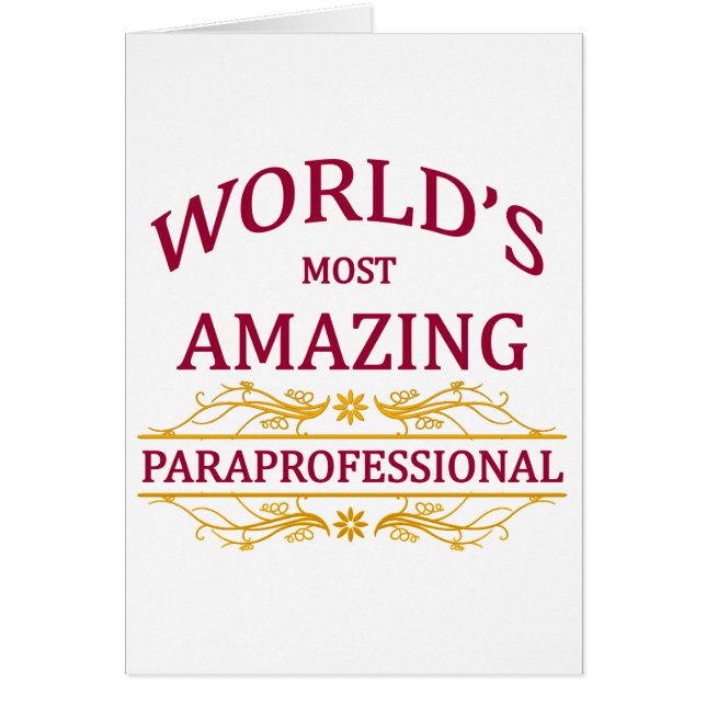 Paraprofessional (Voorkant)