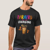 Paraprofessional Coffee Parapro Charging Paraeduca T-shirt (Voorkant)