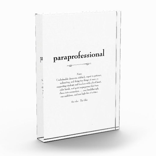 Paraprofessional Definition Waardering Gift Fotoblokken (Links)
