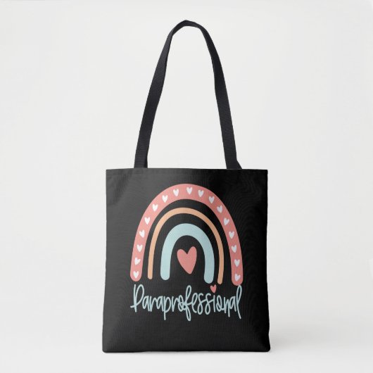 Paraprofessional Einde jaar Dank je cadeau Tote Bag (Voorkant)