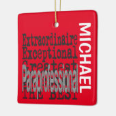 Paraprofessional Extraordinaire CUSTOM Keramisch Ornament (Links)