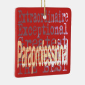 Paraprofessional Extraordinaire Keramisch Ornament (Rechts)