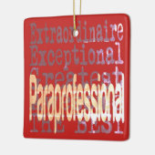 Paraprofessional Extraordinaire Keramisch Ornament (Links)