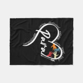 Paraprofessional Graphic T - shirts Topjes terug n Fleece Deken (Voorkant (Horizontaal))