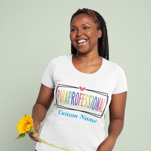 Paraprofessional, Hart, Para, T-shirt