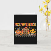 Paraprofessional Herfst Team Parapro Onderwijzer B Kaart (Gele Bloem)